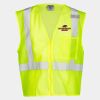Unisex Single Pocket Zipper Mesh Vest Thumbnail