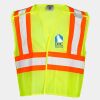 Unisex Contrasting Mesh Breakaway Vest Thumbnail